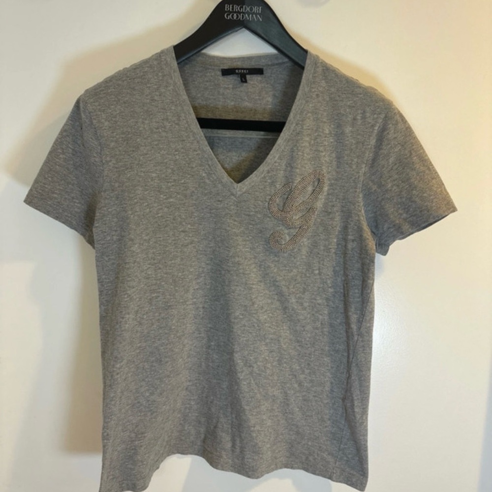 Gucci Men’s V-Neck T-shirt